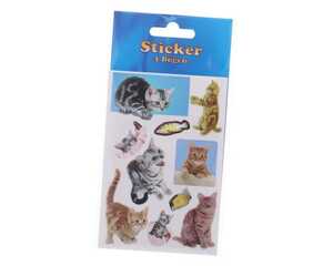 Herma Sticker Katzen oder Hunde 3 Blatt 6fach