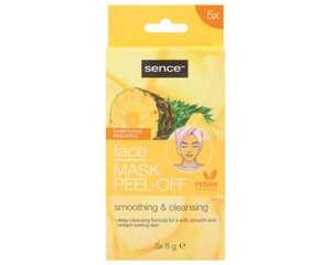 Sence Ananas Peel-Off Gesichtsmaske 5x 8 g