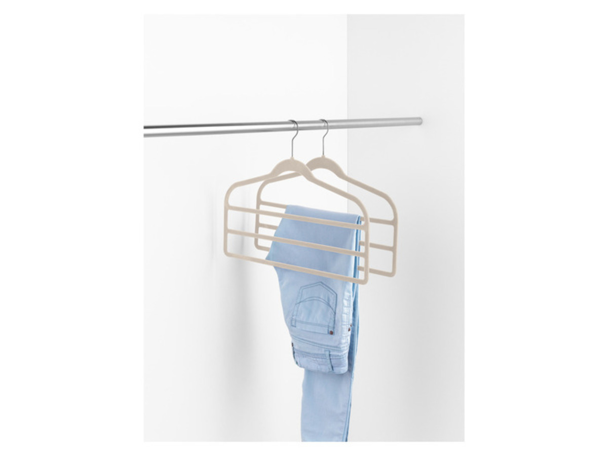 Bild 3 von LIVARNO home Kleiderbügel, Samt beflockt