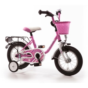 Bachtenkirch Kinderfahrrad "MY BONNIE" pink/ weiß 12,5"