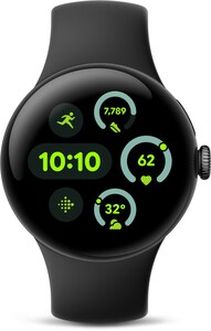 Pixel Watch 3 (45mm) WiFi Smartwatch obsidian