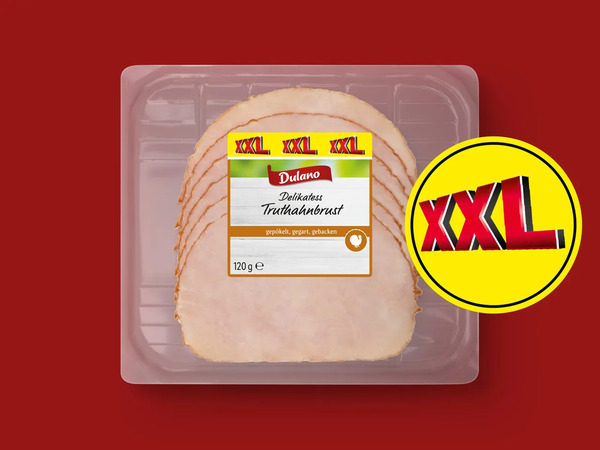 Bild 1 von Dulano Delikatess Hähnchen-/ Truthahnbrust XXL,  120 g