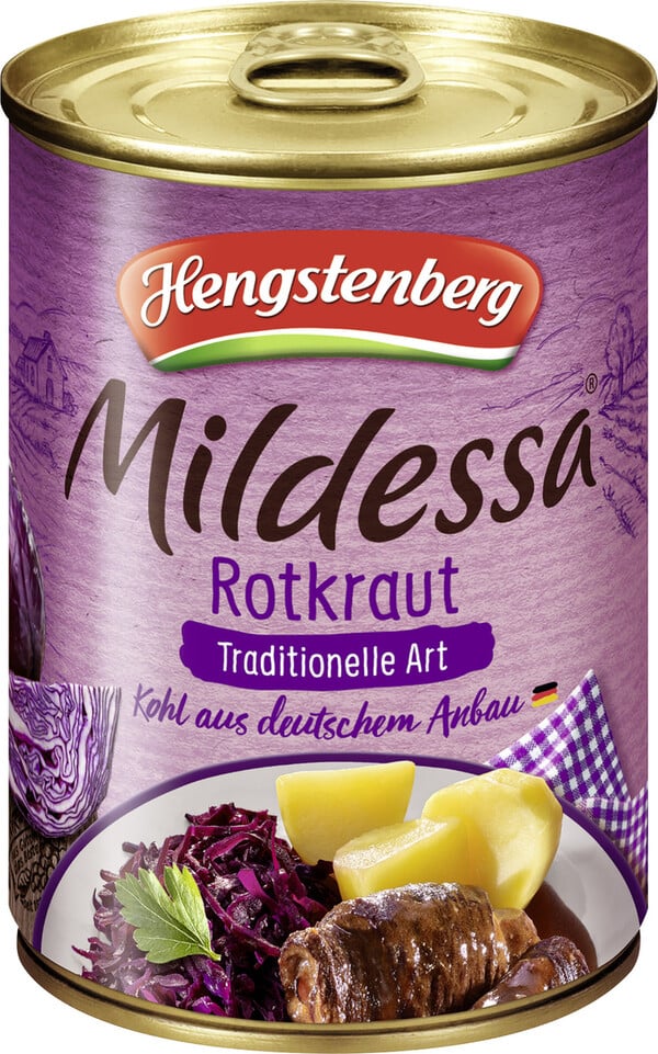 Bild 1 von Hengstenberg Mildessa Rotkraut 550G