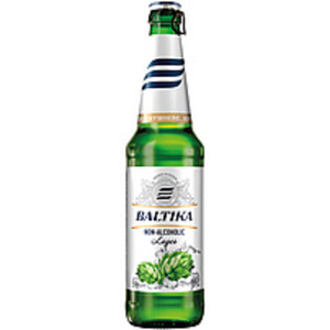 Alkoholfrei Lagerbier "Baltika" Nr.0, 0,5% vol.