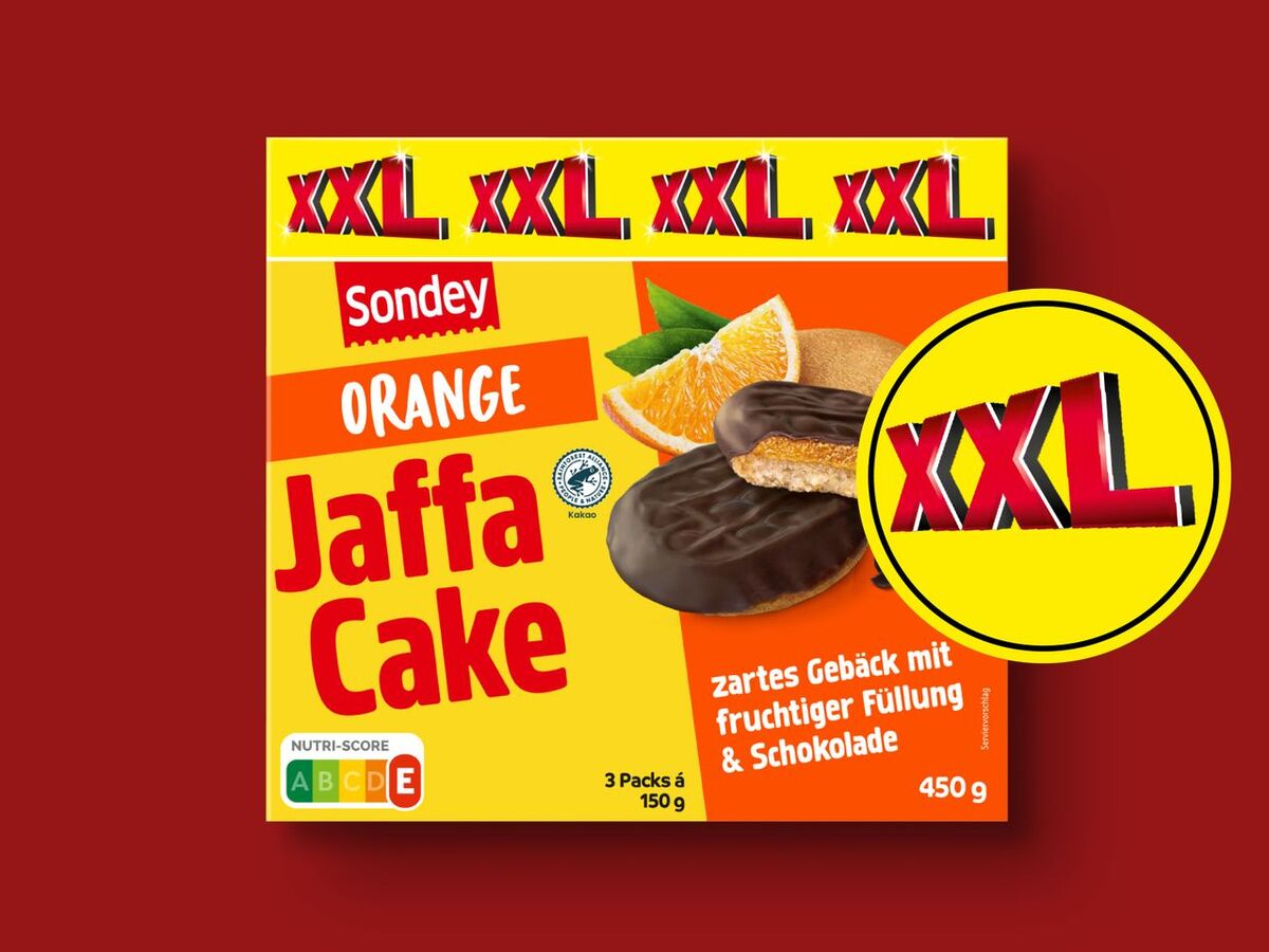Bild 1 von Sondey Jaffa Cake Orange XXL,  450 g