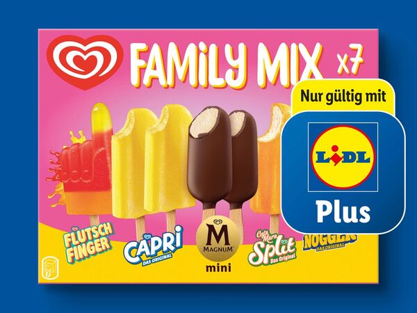 Bild 1 von Langnese Family/Nogger/Klassiker/Kids Mix