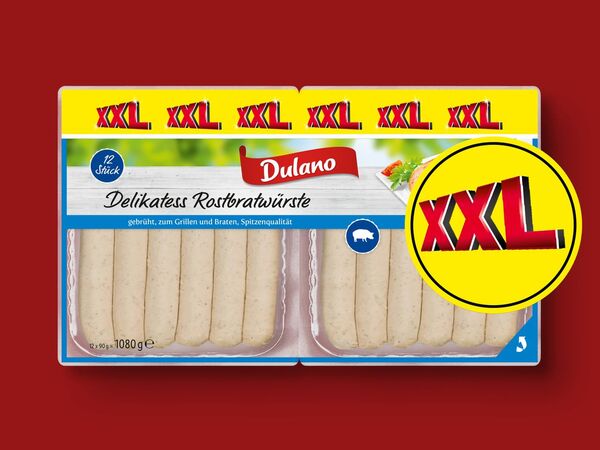 Bild 1 von Dulano Delikatess Rostbratwürste XXL