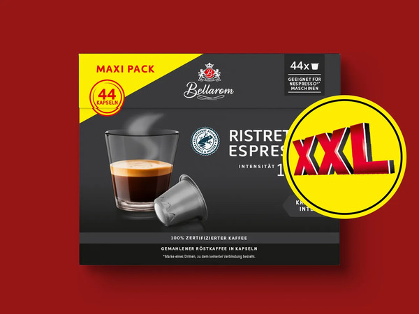 Bild 1 von Bellarom Espressokapseln Ristretto XXL,  220 g