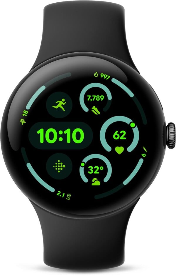 Bild 1 von Pixel Watch 3 (41mm) LTE Smartwatch obsidian