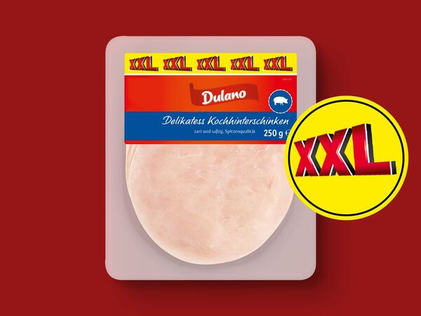 Bild 1 von Dulano Kochhinterschinken XXL,  250 g