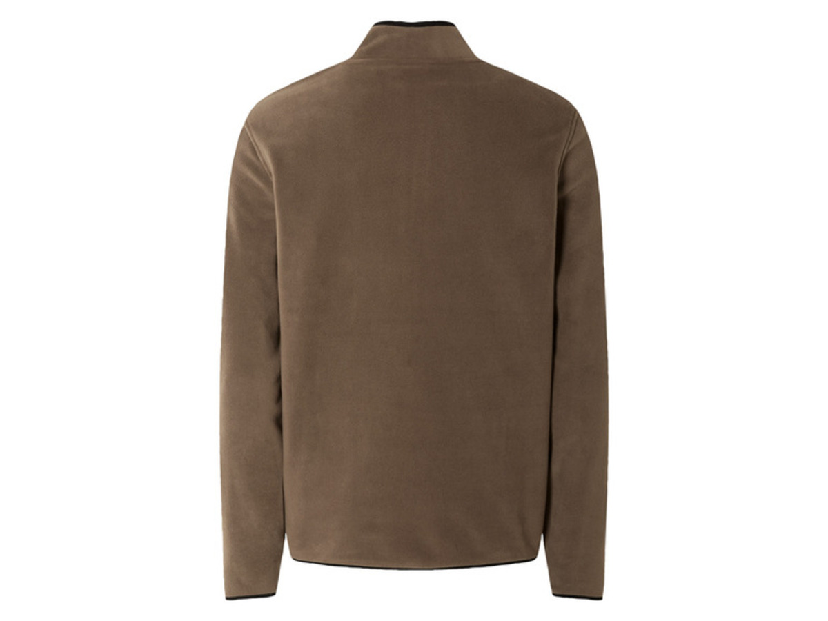 Bild 3 von LIVERGY® Herren Fleecepullover, mit seitlichen Eingrifftaschen