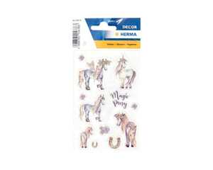 Herma Sticker Magic Pony beglimmert 24 Sticker 2 Blatt