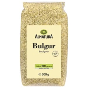 Alnatura Rote Linsen oder Bulgur