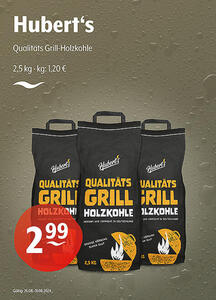 Hubert's Qualitäts Grill-Holzkohle