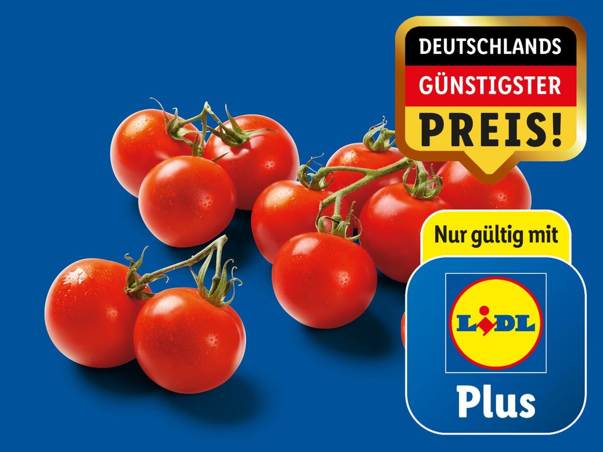 Bild 1 von Deutsche Cocktailstrauchtomaten,  350 g