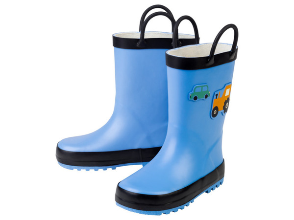 Bild 2 von lupilu® Kleinkinder Regenstiefel, textile Innenausstattung