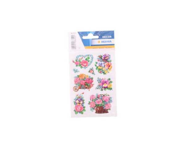 Bild 1 von Herma Sticker Nostalgische Blumen 3 Blatt