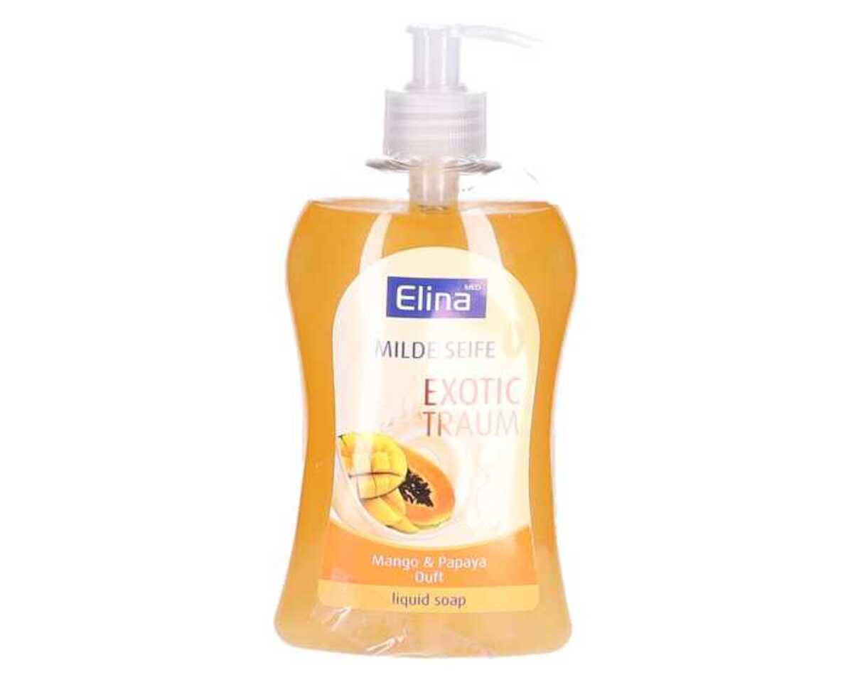 Bild 1 von Elina Milde Flüssigseife Exotictraum im Spender 500 ml