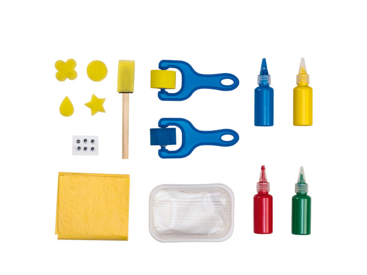 Bild 4 von crelando® Schwamm-Malset, 31-teilig,  30 ml