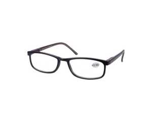 Star Optic Lesehilfe MD4 aus Kunststoff +2,0 Dioptrien schwarz/grau