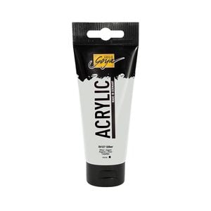 Acrylfarbe SOLO GOYA Acrylic 100 ml silber