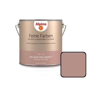 Alpina Feine Farben No. 19 Melodie der Anmut 2,5 L dezentes roséviolett edelmatt