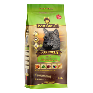 Wolfsblut Dark Forest Adult Trockenfutter - Wild mit Süßkartoffel 12,5 kg