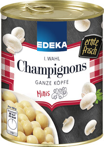 EDEKA Champignons Mini 1. Wahl ganze Köpfe 800G