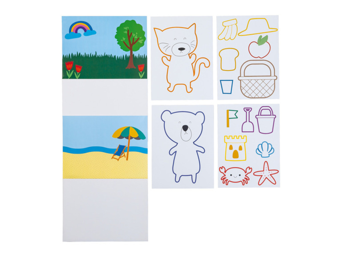 Bild 3 von crelando® Schwamm-Malset, 31-teilig,  30 ml