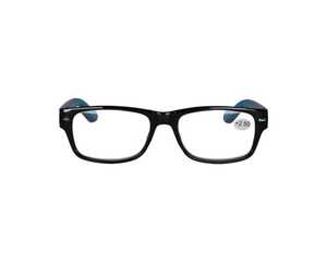 Star Optic Lesehilfe MD2 aus Kunststoff +2,5 Dioptrien schwarz/blau