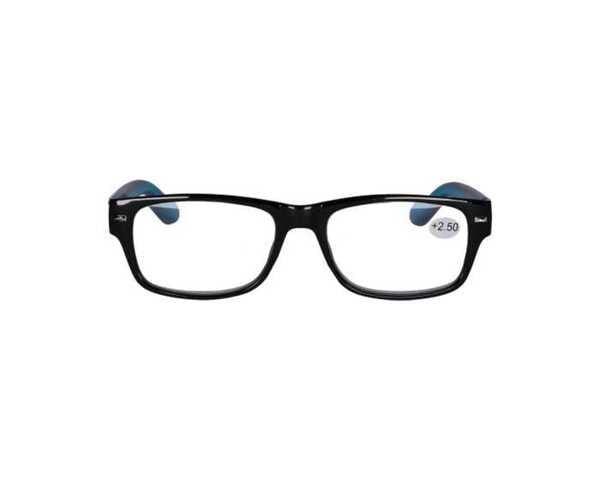 Bild 1 von Star Optic Lesehilfe MD2 aus Kunststoff +2,5 Dioptrien schwarz/blau