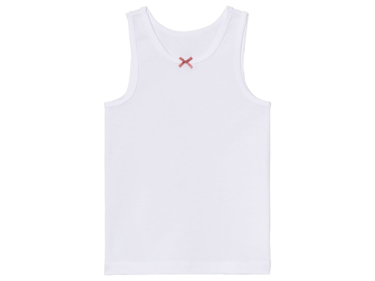 Bild 4 von lupilu® Kleinkinder Unterhemden, 2 Stück, mit hohem Bio-Baumwollanteil