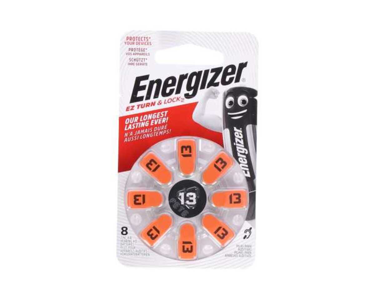 Bild 1 von Energizer Batterien A13 für Hörgeräte 8er