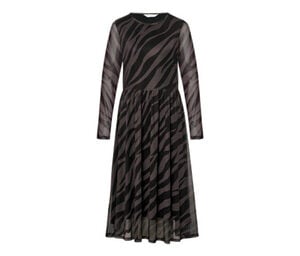 Bedrucktes Mesh-Kleid