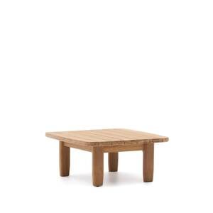 Kave Home Loungetisch TIRANT 70 x 70 cm Teak naturfarbig