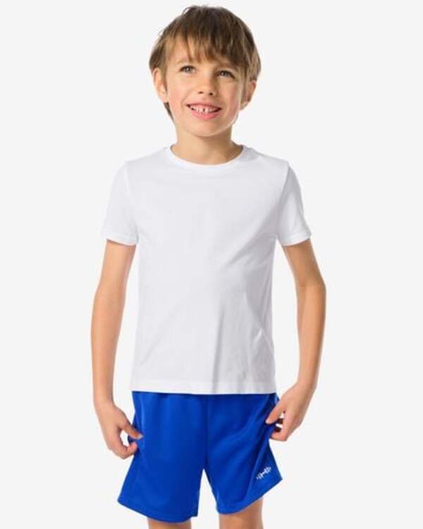 Bild 1 von Kinder-Sport-T-Shirt, nahtlos weiß