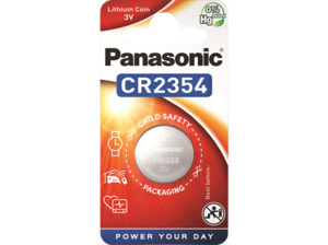 PANASONIC CR2354EL/1B CR2354 Knopfzelle, Li-Ion, 3 Volt, Silber