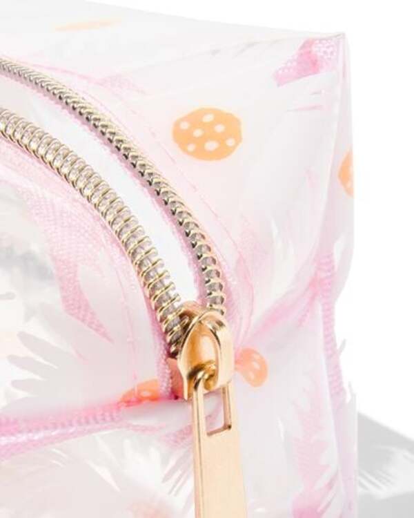 Bild 3 von Federtasche, transparent, Blumen