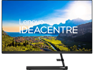 LENOVO IdeaCentre AIO 3, All-in-One PC, mit 27 Zoll Display, AMD Ryzen™ 5 7430U Prozessor, 16 GB RAM, 512 SSD, AMD, Radeon™ Onboard Graphics, Schwarz Windows 11 Home (64 Bit), Schwarz