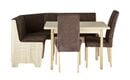 Bild 1 von Eckbankgruppe  Carola ¦ braun ¦ Maße (cm): B: 164 H: 87 T: 124 Hocker & Bänke > Eckbankgruppen - Sconto