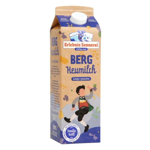 Bild 1 von Zillertaler Bergheumilch 3,6 % Fett