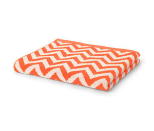 Jacquard-Badetuch, orange