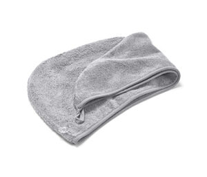 Turban-Handtuch, grau