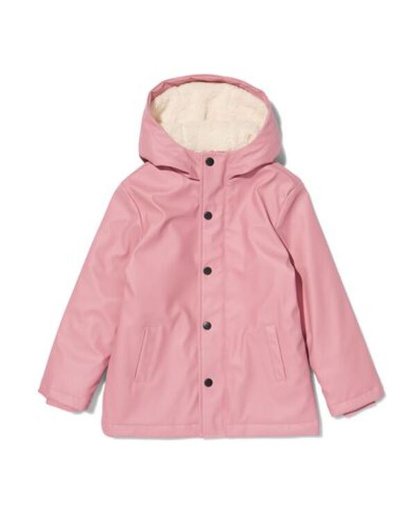 Bild 1 von Kinder-Jacke, PU, mit Kapuze altrosa