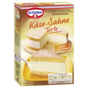 Dr. Oetker Premium Backmischungen, Naked Cake oder American Cheesecake