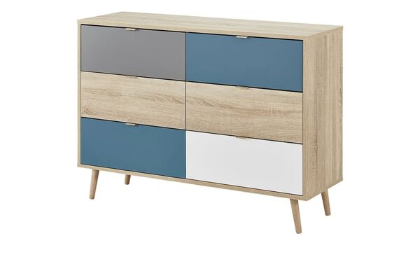 Bild 1 von Kommode  Vasto ¦ mehrfarbig ¦ Maße (cm): B: 120 H: 87 T: 40 Kommoden & Sideboards > Kommoden - Sconto