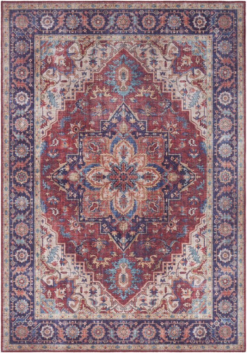 Bild 1 von Teppich Anthea, NOURISTAN, rechteckig, Höhe: 5 mm, Orientalisch, Orient, Vintage, Wohnzimmer, Schlafzimmer, Esszimmer