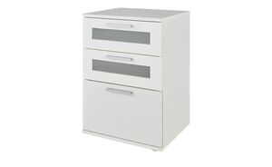 Kommode  Mailand ¦ weiß ¦ Maße (cm): B: 40 H: 63 T: 38 Kommoden & Sideboards > Kommoden - Sconto