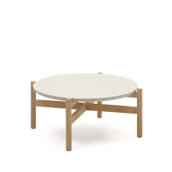 Bild 1 von Kave Home Loungetisch POLA 88 cm naturfarbig