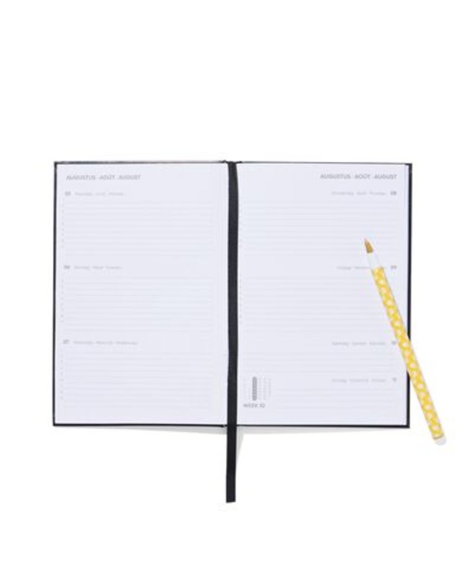 Bild 2 von Schülerkalender 2024/2025, Basis, 18 x 12.5 cm, schwarz